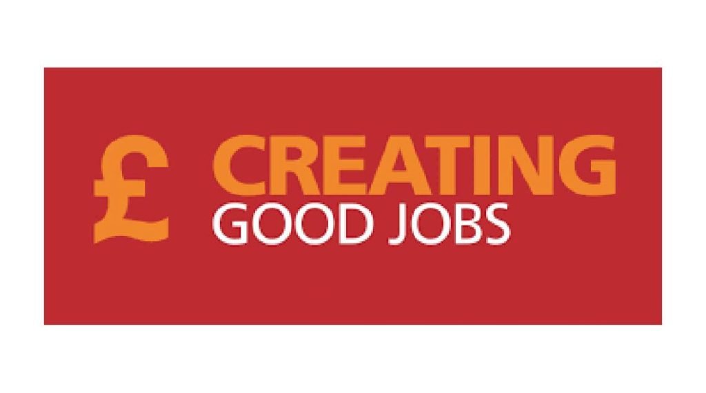 Creating jobs logo