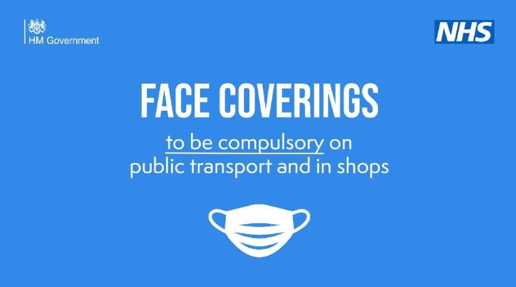 HM Face Coverings Poster