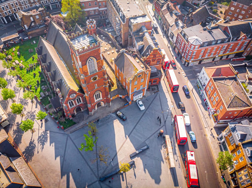 The Mount-aerial view