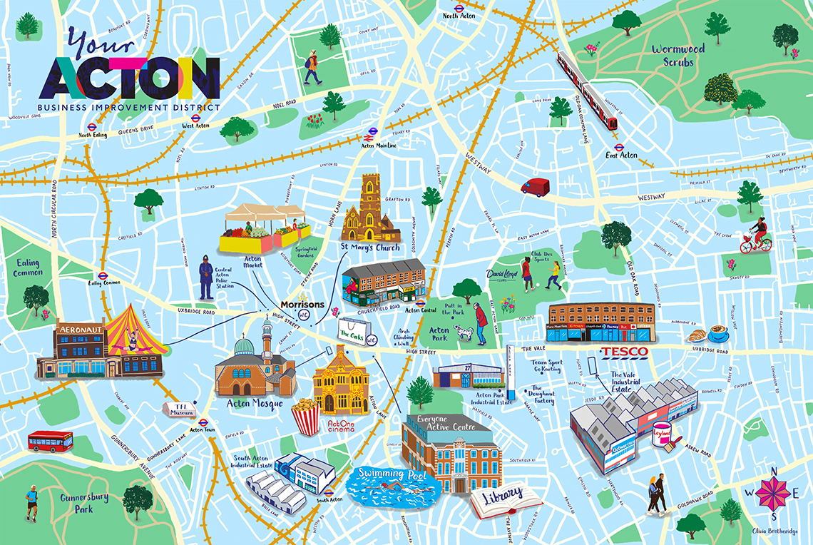 Your Acton Map Your Acton BID