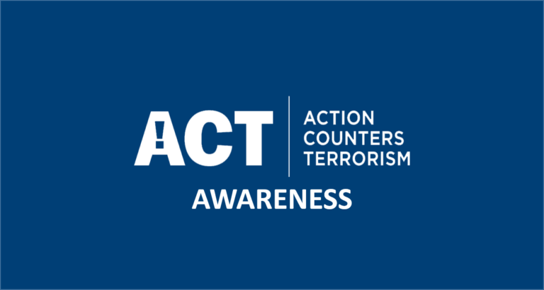 Action Counters Terrorism (ACT) Awareness training