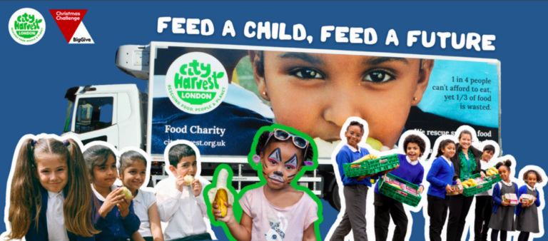 Help City Harvest reach our £200K target in the Big Give Christmas Challenge match-funding campaign.