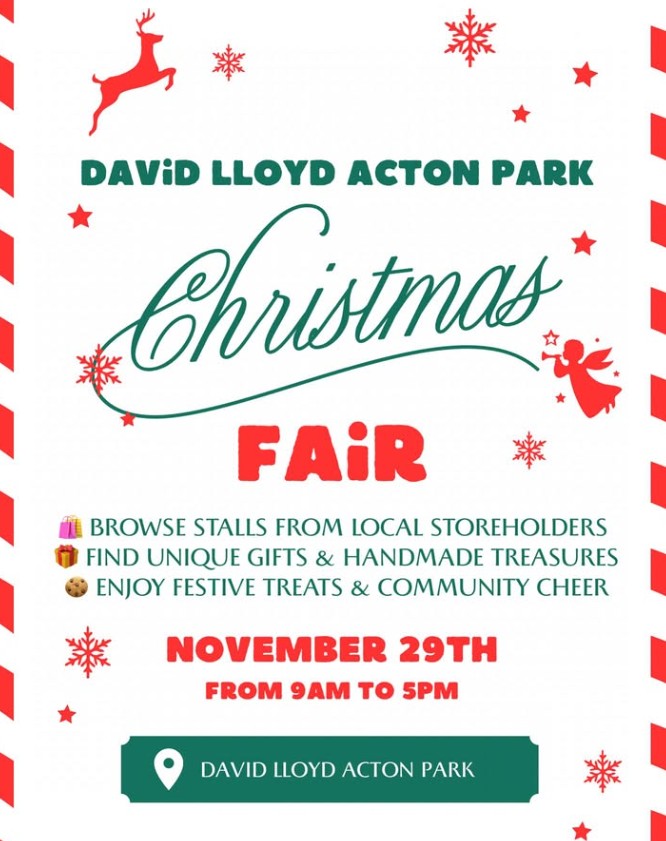 David LLoyd Acton Park Christmas Fair