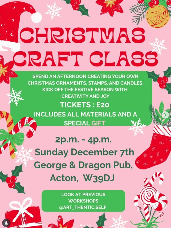 Christmas Craft Class