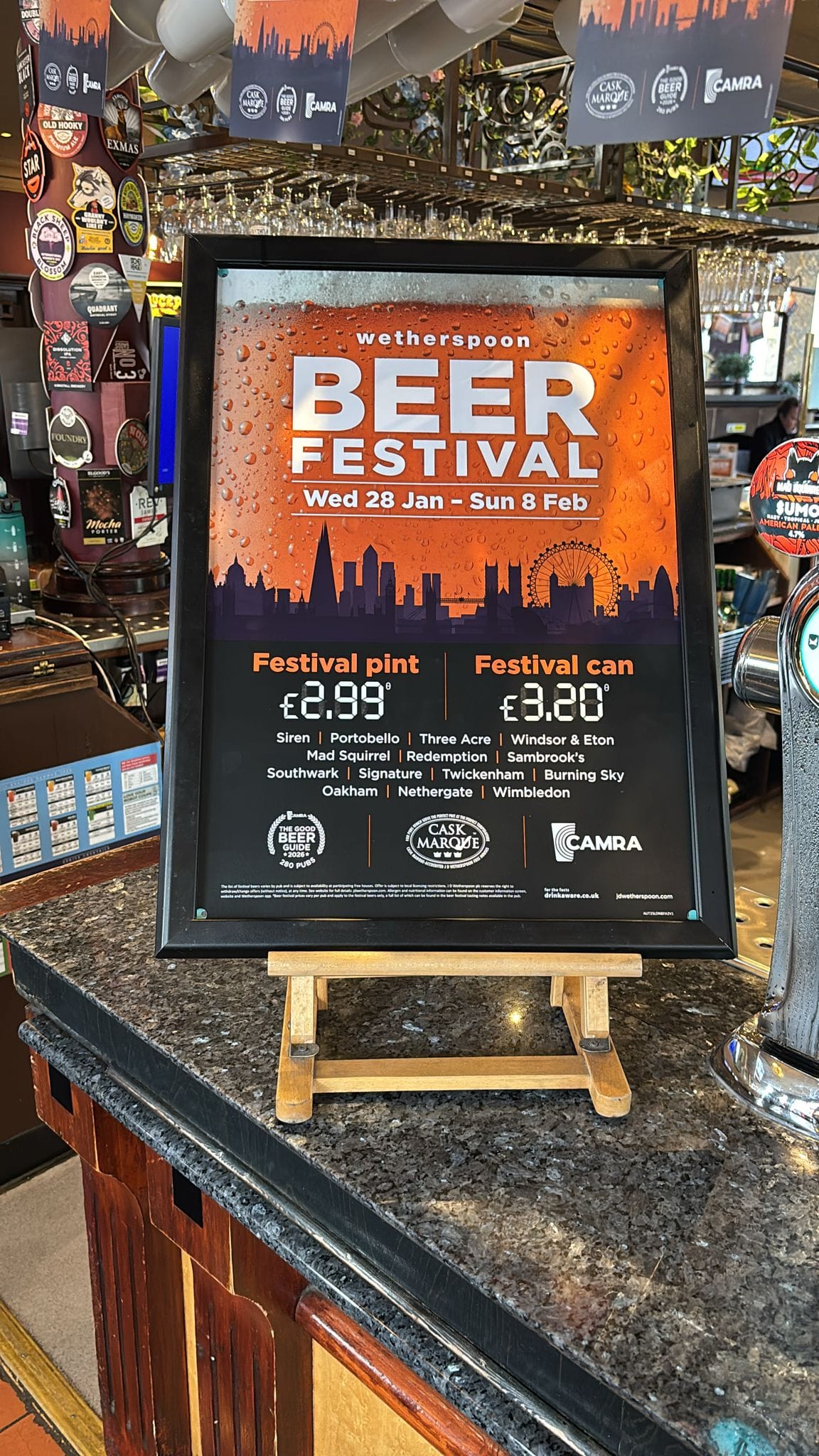 RED LION & PINEAPPLE PUB - BEER FESTIVAL