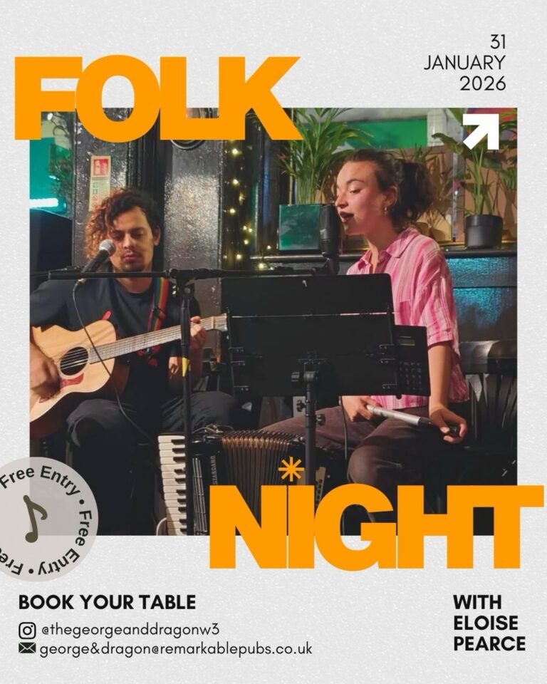 FOLK NIGHT – GEORGE & DRAGON PUB