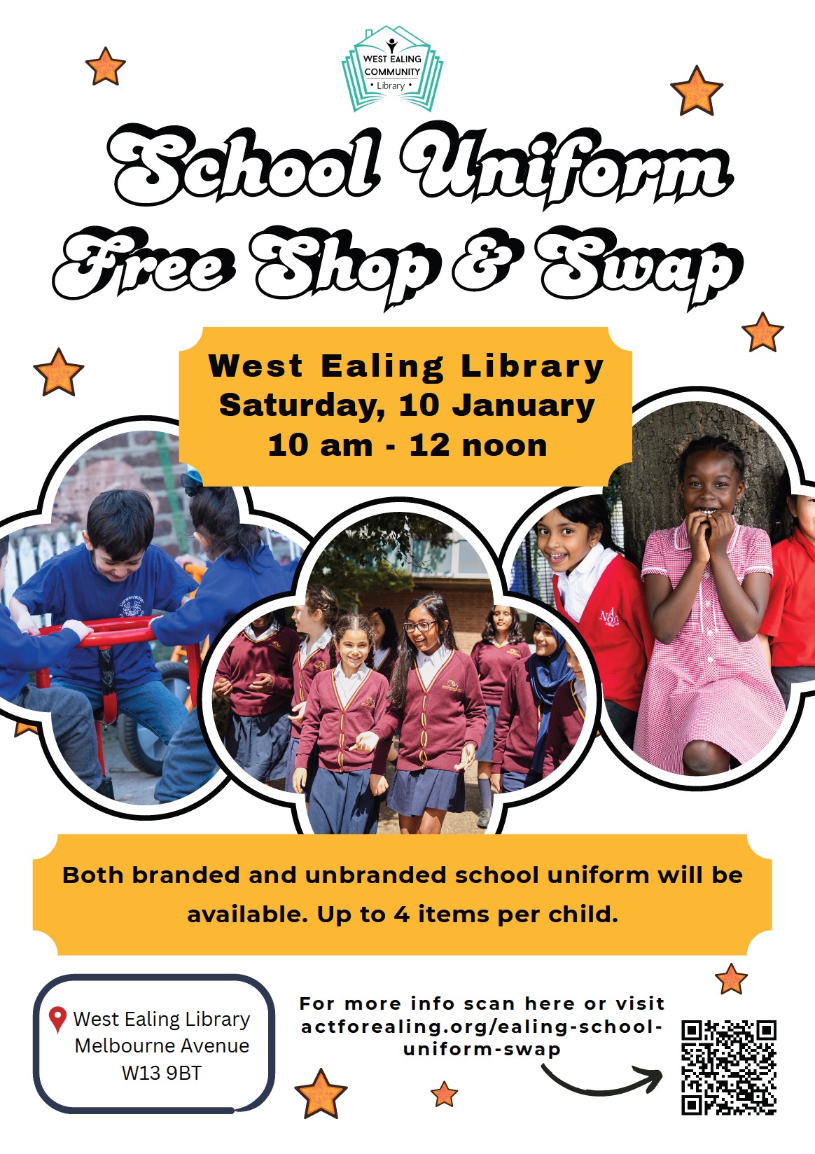 Free School Uniform Swap