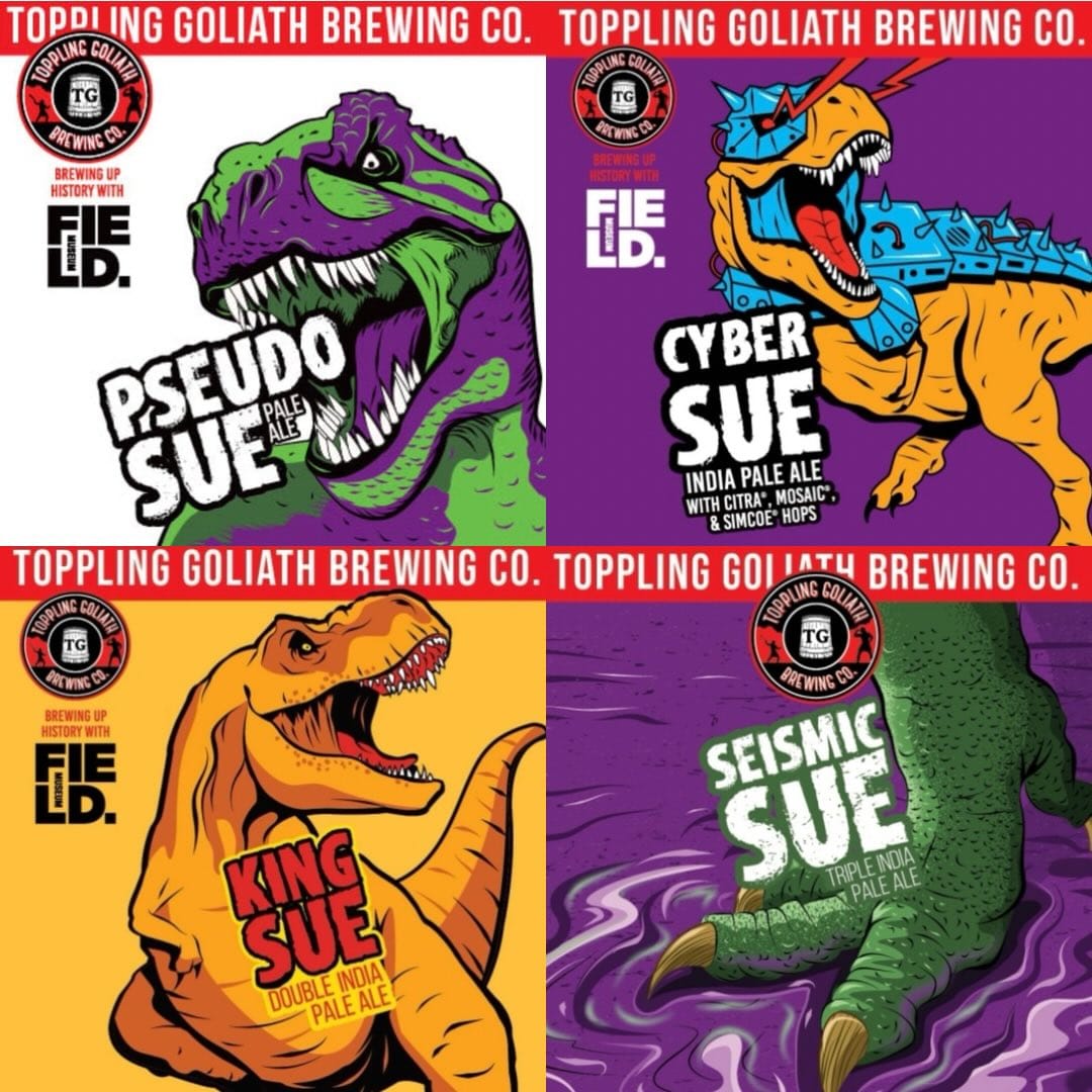 TOPPLING GOLIATH SUE TAP TAKEOVER - A Pint of Hops