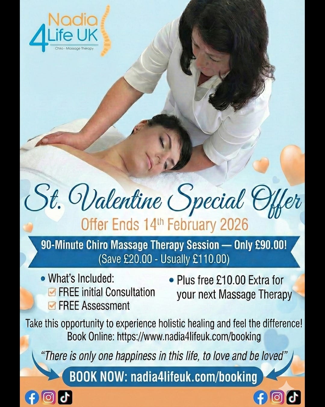 Valentine's Offer - Nadia 4 Life UK