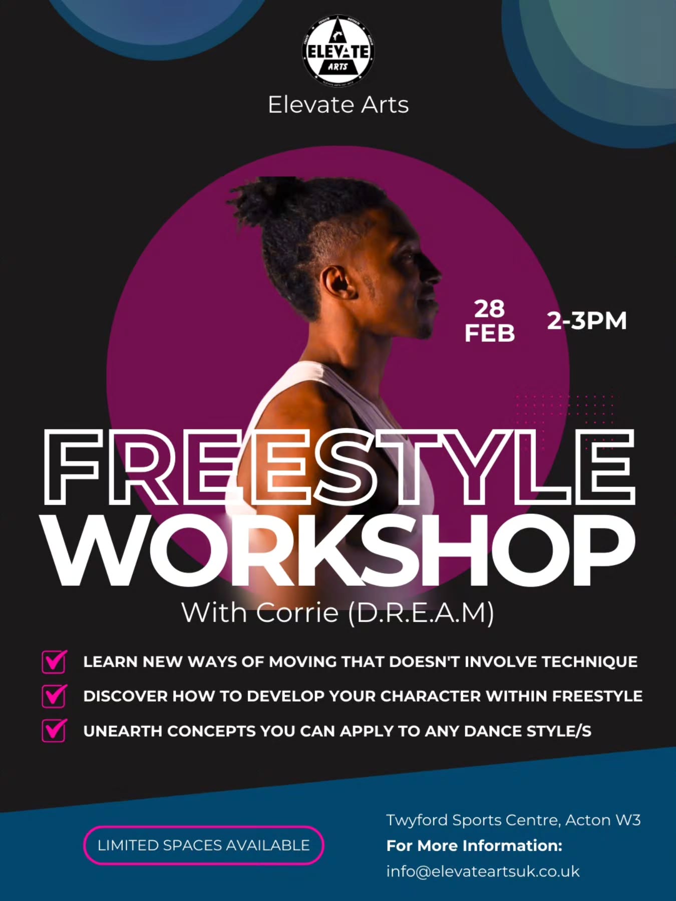 Freestyle Workshop - Elevate Arts
