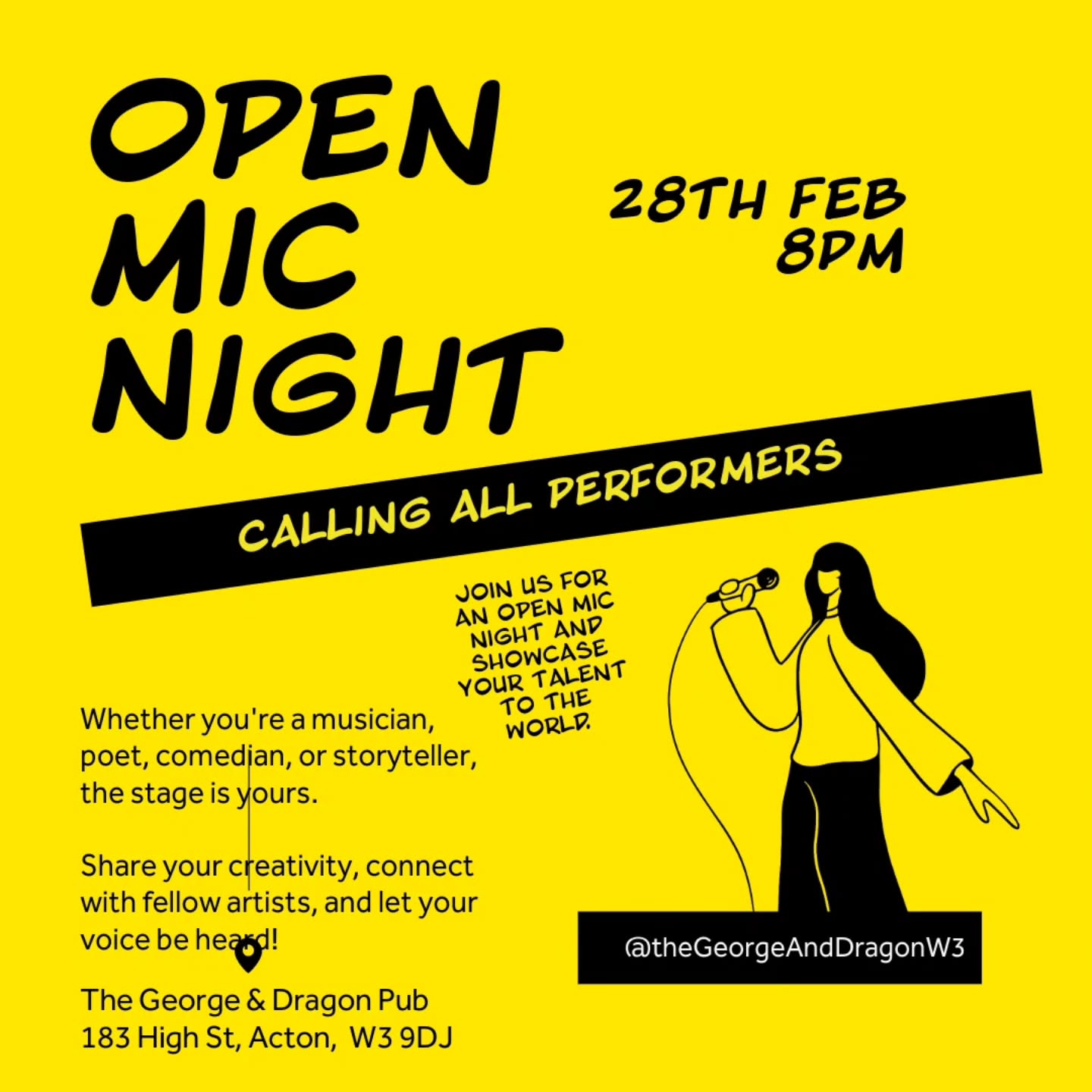 Open Mic Night - George & Dragon