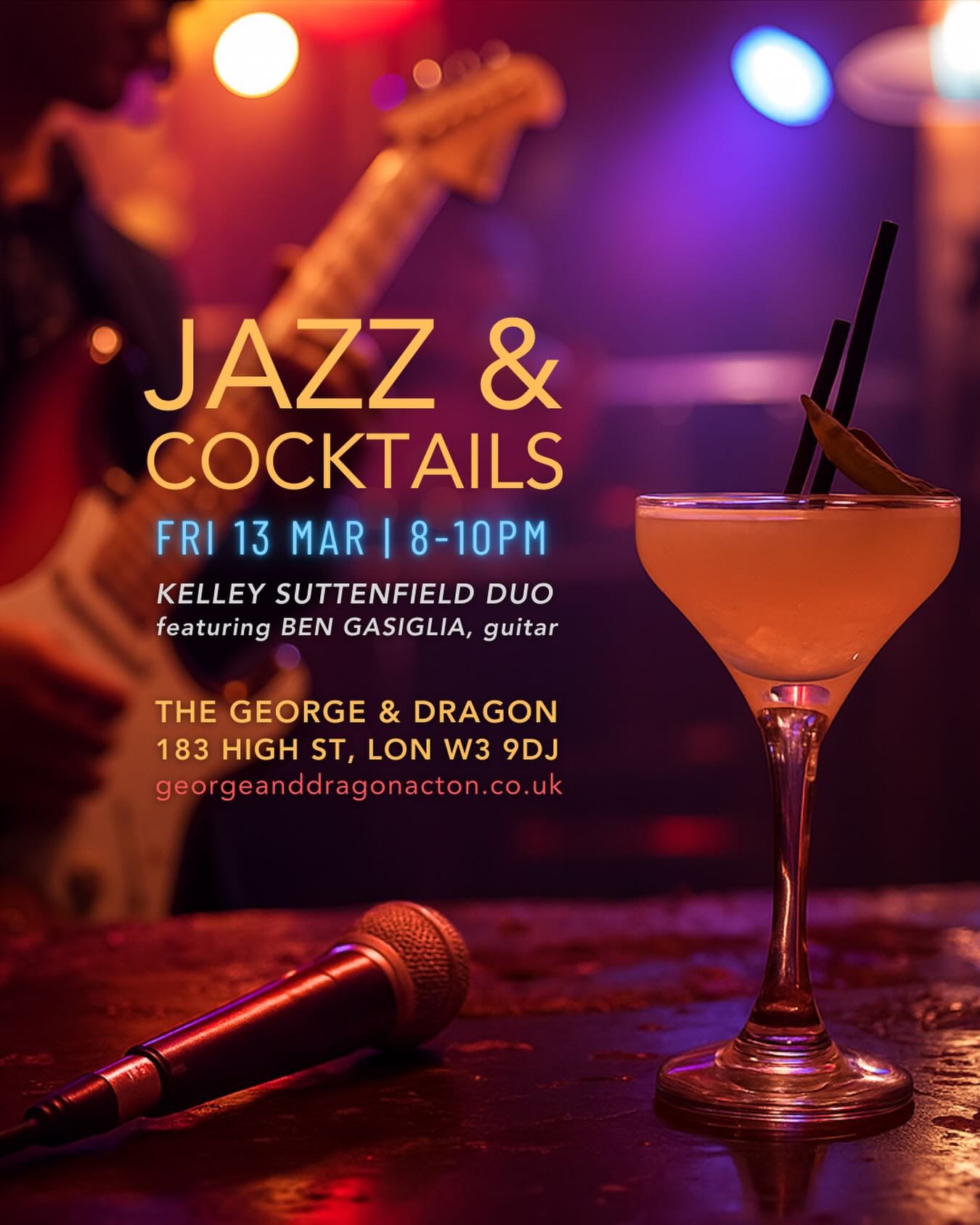 Jazz & Cocktails - Kelly Suttenfield