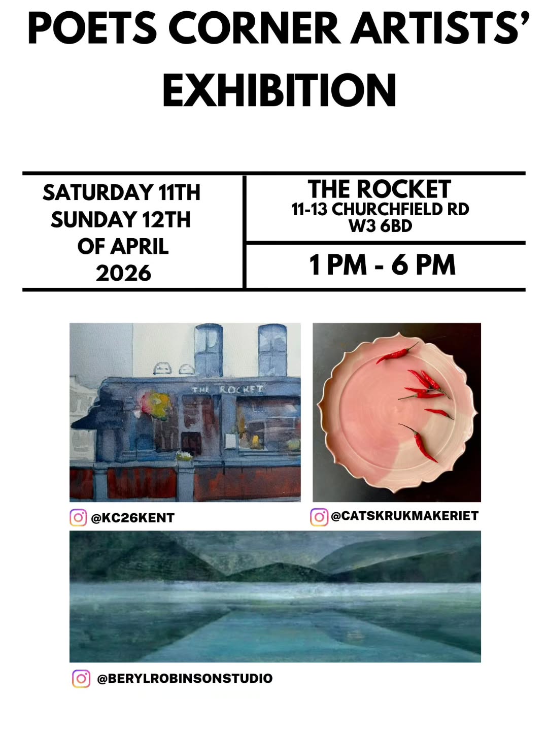 Poet's Corner Artists' Exhibition