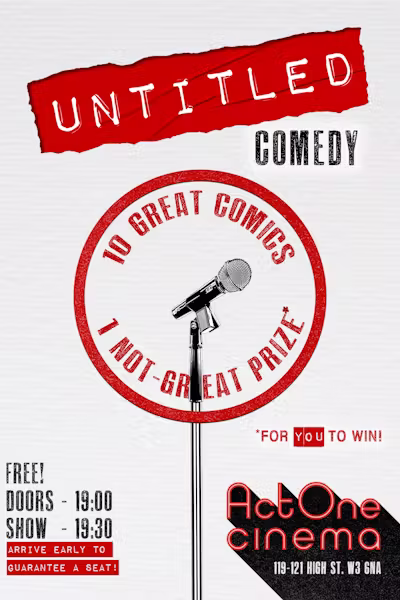 Untitled Comedy - ActOne Cinema