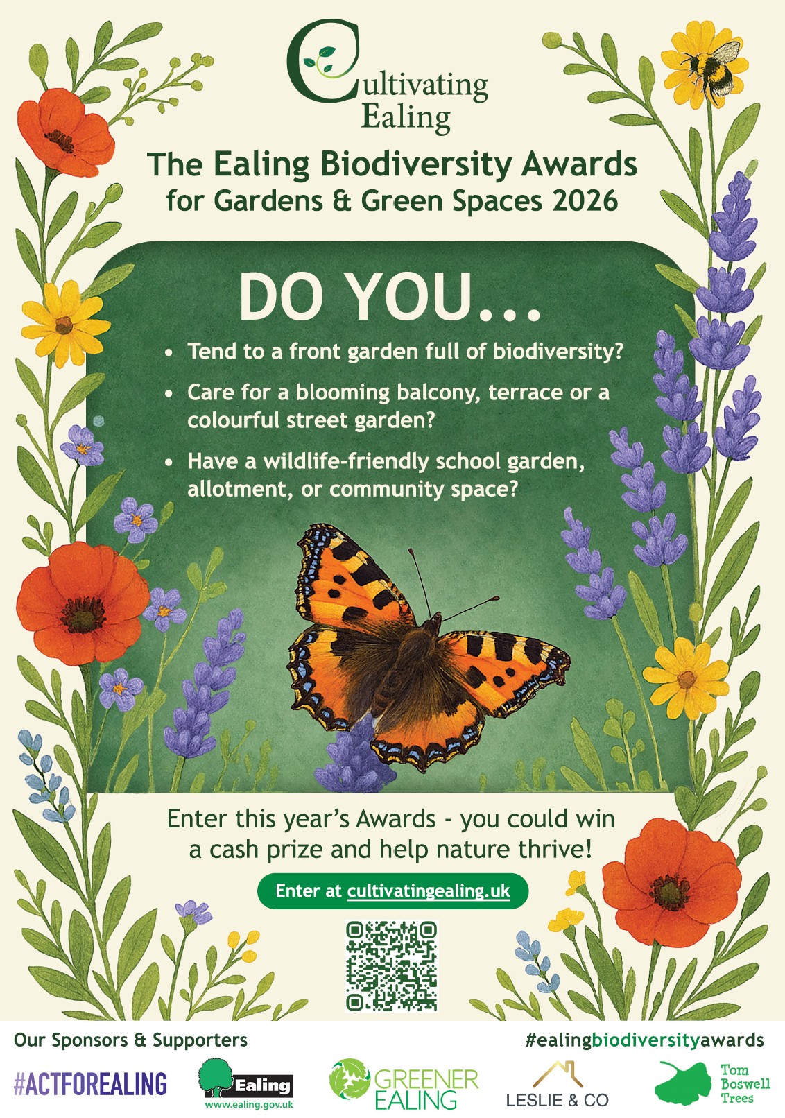 COMPETITION- Biodiverse Garden and Green Space- Cultivating Ealing