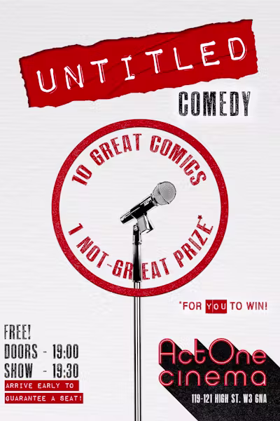 Untitled Comedy – Act One Cinema