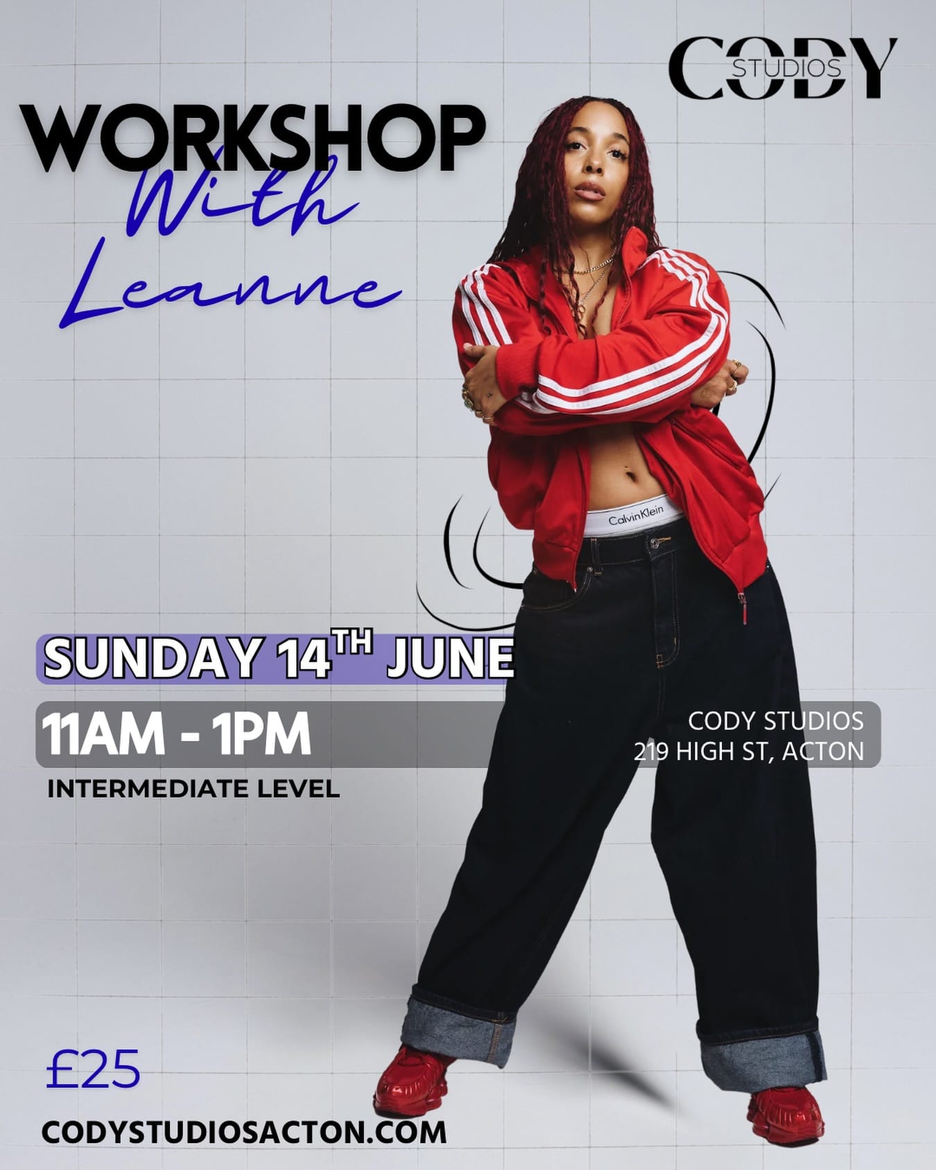 Workshop with Leanne - Cody Studios