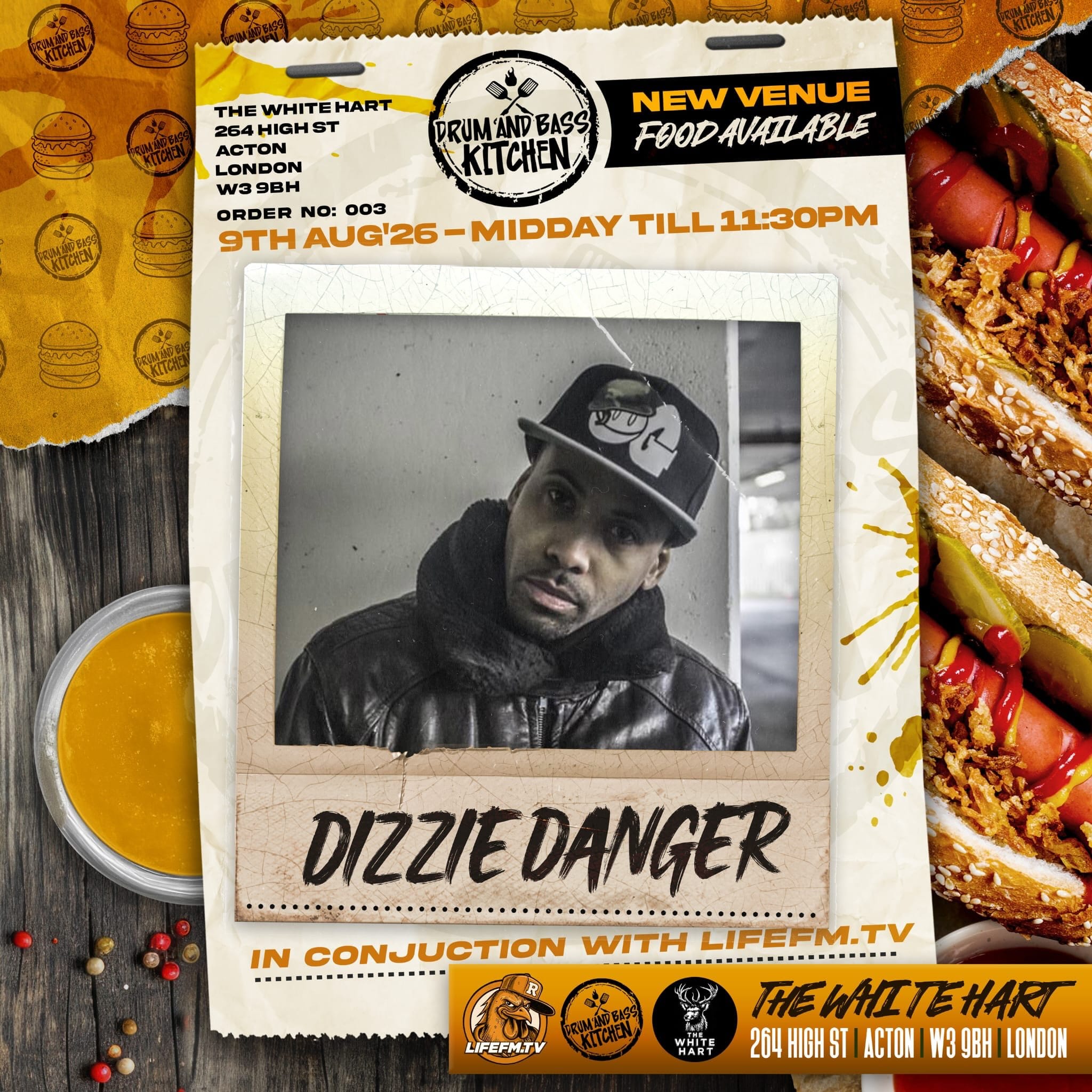 Dizzie Danger Live @The White Hart Pub