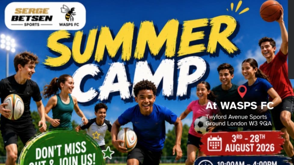 Wasps FC - Multi-sports Pre-Summer for children aged 5–13