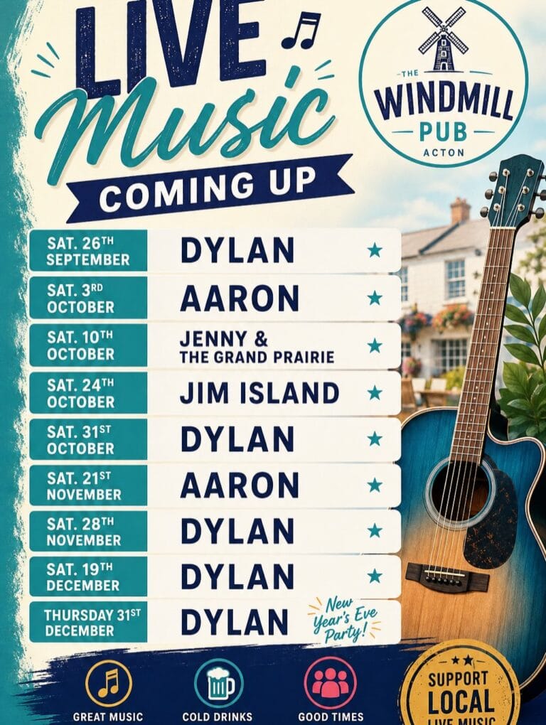 Live Music @ The Windmill Pub