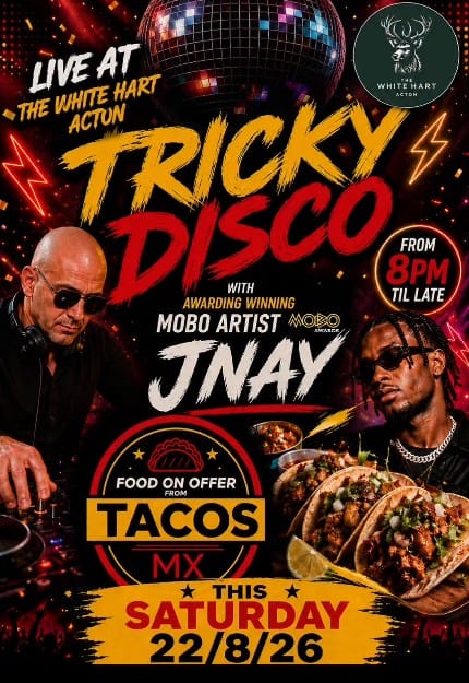 Tricky Disco @ The White Hart Pub
