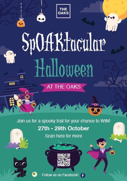 Spoaktacular Halloween Trail @ The Oaks Shopping Centre